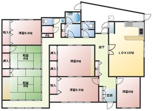 第2若草ハイツの物件間取画像